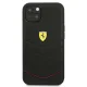 Ferrari iPhone 13 mini Case Off Track Quilted, Black