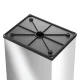 Hailo Big-Box Swing L Waste Bin, 35 L, Stainless Steel