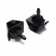Universal Windshield Washer Nozzles 3-Hole Jet Spray Kit, Set of 2