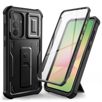 Tech-Protect Kevlar Cam+ Case for Samsung Galaxy A56 5G, Black