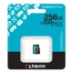 MicroSDXC Card Kingston Canvas Go Plus 256GB 200MB/s A2 U3, black