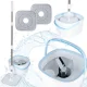 Spin Mop with Bucket and Clean/Dirty Water Separation System