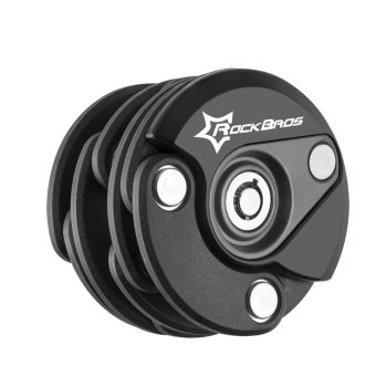 Rockbros WL798 Folding U-Lock Bike Lock, Black