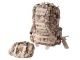 Backpack Tourism Hiking Travel Camping Bag 48.5L, Brown