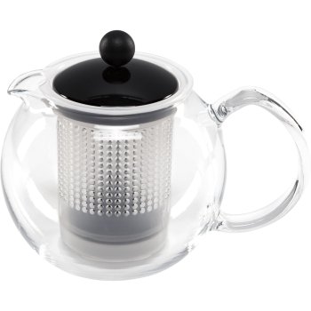 Bodum ASSAM Tea Press with Plastic Filter, 0.5L, Black