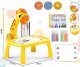 Projector Giraffe Drawing Learning
