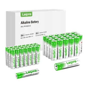 Alkaline Battery Pack LEPRO PR130003-48 AA / AAA 1.5 V, 48-Pack