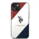Apple iPhone 14 Plus 6.7\'\' US Polo Tricolor Embossed Case Cover (USHCP14MPSO3), White