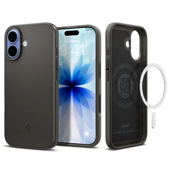 Spigen Thin Fit MagSafe Phone Case Cover iPhone 17 - Gray