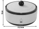 Smart Ashtray with Air Purifier, Grey