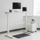 Ergo Office ER-401 W Height Adjustable Desk, 140x60cm, White
