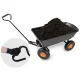 Humberg 4872 Garden Dump Cart 75L