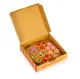 Ecotoys Wooden Velcro Cutting Pizza for Kids, 27 Elements