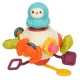 Bibi-inn UFO Sensory Toy with Pull Strings 8-in-1 Teether for Toddlers