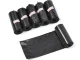 Dog Waste Bags, 50 Rolls with Dispenser, Black
