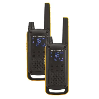 Motorola Talkabout T82 Extreme Walkie-Talkies, 2-Pack, Yellow