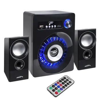 Akustinė sistema 2.1 Audiocore AC910 Bluetooth FM AUX USB TF