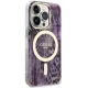 Guess iPhone 14 Pro Case Leopard MagSafe, Pink