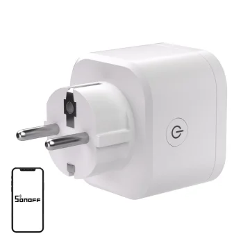 Sonoff S61STPF Matter Smart Plug with Wi-Fi, White