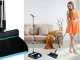 Long Handle Broom and Dustpan Set, Adjustable