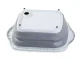 Collapsible Silicone Bowl with Plug and Cutting Board 2-in-1