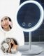Round Make-up Table Mirror with LED Lighting and 5x Magnification, Different colors