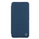 Nillkin Qin Cloth Pro Case Flip Case for iPhone 14 Plus with Camera Shutter, Blue