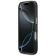 Guess IML Script Metal MagSafe Phone Case Cover iPhone 17 Pro - Black and Brown