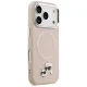 Karl Lagerfeld iPhone 17 Pro Case MagSafe Karl & Choupette Pins, Beige