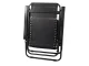 Folding Garden Lounger 2-in-1 Zero Gravity, Black