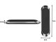 Magnetic Car Phone Holder, Self-Adhesive, Black