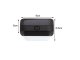 Garden Solar LED RGB Light for Stairs and Terraces with Dusk Sensor, Black