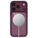 Tech-Protect MagOne CC MagSafe Case + 2-Pack Tempered Glass for iPhone 18 / 17 Pro Max, Dark Cherry