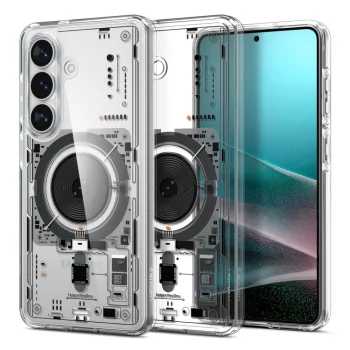 Spigen Ultra Hybrid Mag MagSafe Case for Samsung Galaxy S26+, Transparent