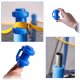 Mushroom cap for trampoline post 6pcs blue