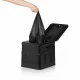 Folding Portable Toilet for Camping, 20L, Black