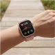 Tech-Protect Nylon Watch Strap for Huawei Watch Fit 3 / 4 / 5, Light Pink