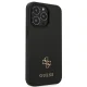 Guess Saffiano 4G Small Metal Logo Case for iPhone 13 Pro / 13, Black