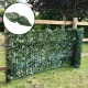 Artificial hedge for balcony, 3 rolls 300x50 cm, green, MultiGarden