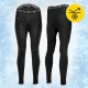 4Fizjo Unisex Thermal Pants, Black, Size S