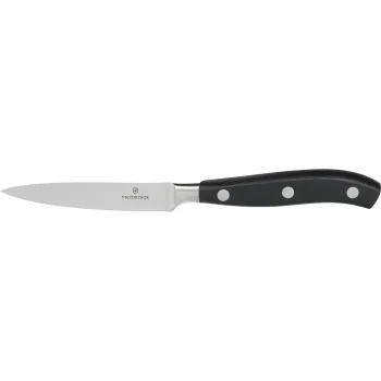 Victorinox Grand Maitre Vegetable Knife, 10 cm, Black