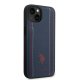 Apple iPhone 14 Plus 6.7\'\' US Polo Leather Stitch Case Cover (USHCP14MPFAV), Navy
