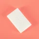 Melamine Sponge with Bumps for Stain Removal, White