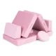Ecotoys TMSRT-14 Modular Kids Sofa 8 Pieces, Pink