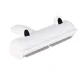 Pet Hair Removal Roller Brush for Clothes and Furniture, White/Blue