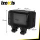 Waterproof Outdoor Double Socket IP66 16A Izoxis