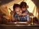 Wireless Touch Table Night Lamp, 3 Light Shades, Gold