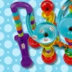Large Marble Run Set with Launcher Maze Building Toy for Kids