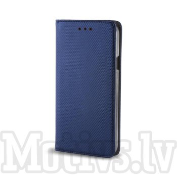 Apple iPhone XS Max 6.5" Magnet TPU Book Case Cover - Blue