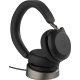 Bluetooth-гарнитура Jabra Evolve2 75 MS с зарядной станцией, черная